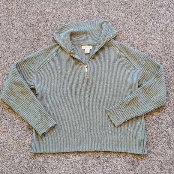 Rachel Zoe | Sweaters | Rachel Zoe Half Zip Chunky Sweater